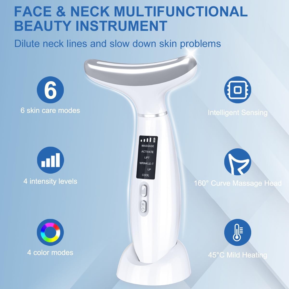 3-in-1 Microcurrent Neck & Face Lifting Device”