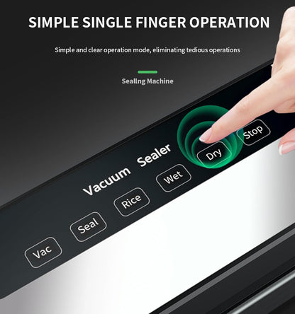 Electric Vacuum Sealer – Food Packaging Machine with Bags