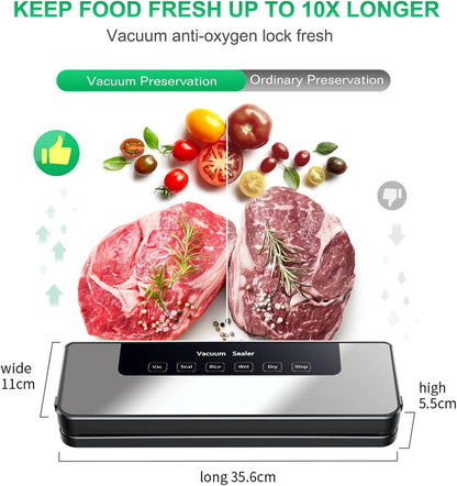 Electric Vacuum Sealer – Food Packaging Machine with Bags