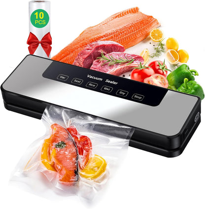 Electric Vacuum Sealer – Food Packaging Machine with Bags