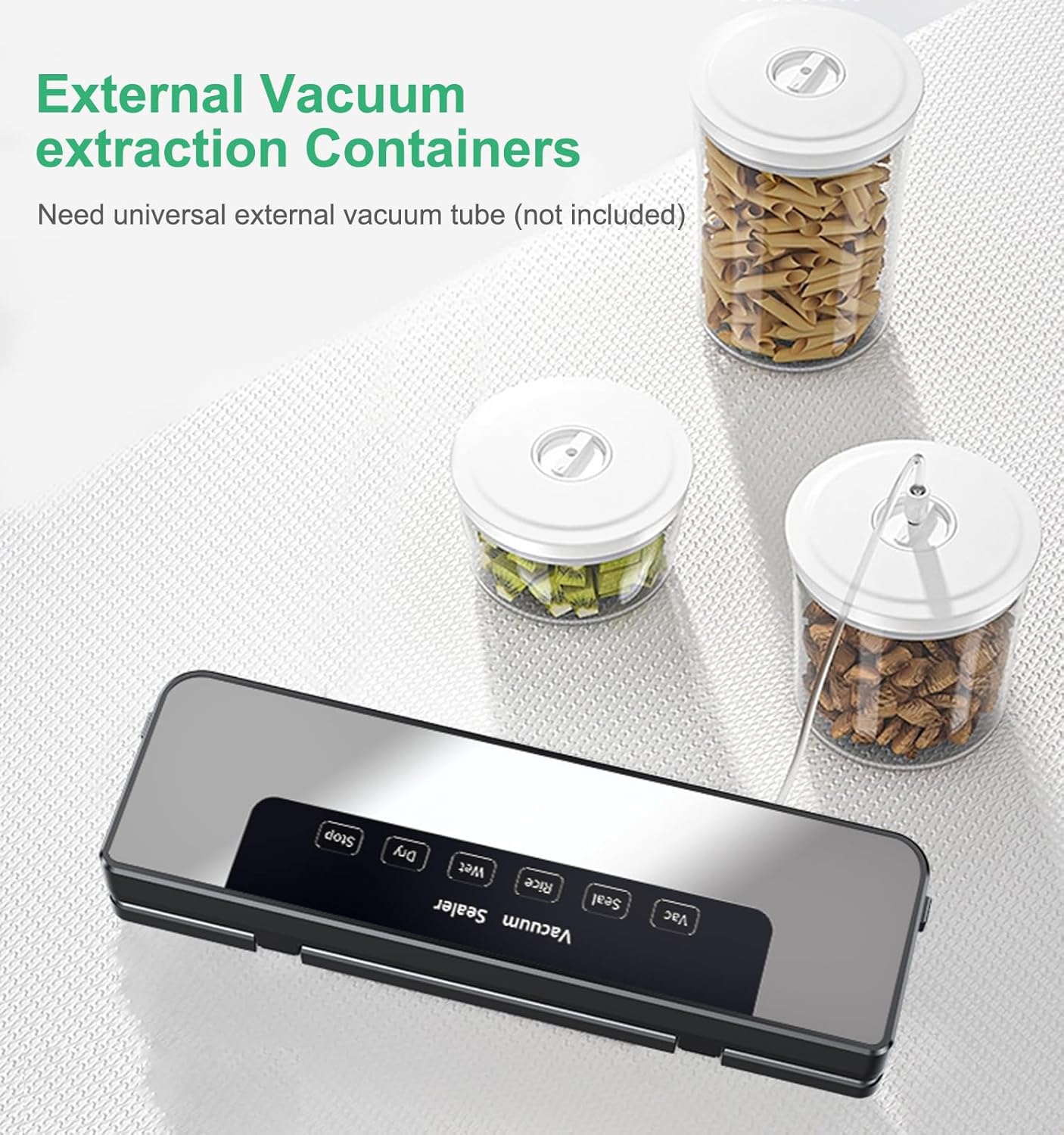 Electric Vacuum Sealer – Food Packaging Machine with Bags