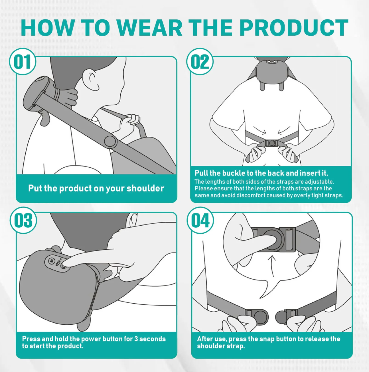 Electric Neck And Shoulder Muscle Massager