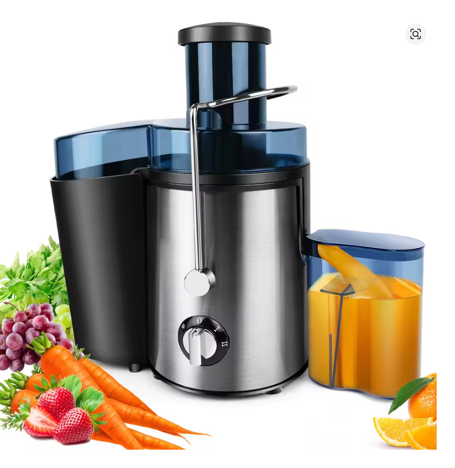 2-Speed Juicer Machine with Wide Feed Chute – 500ml Capacity