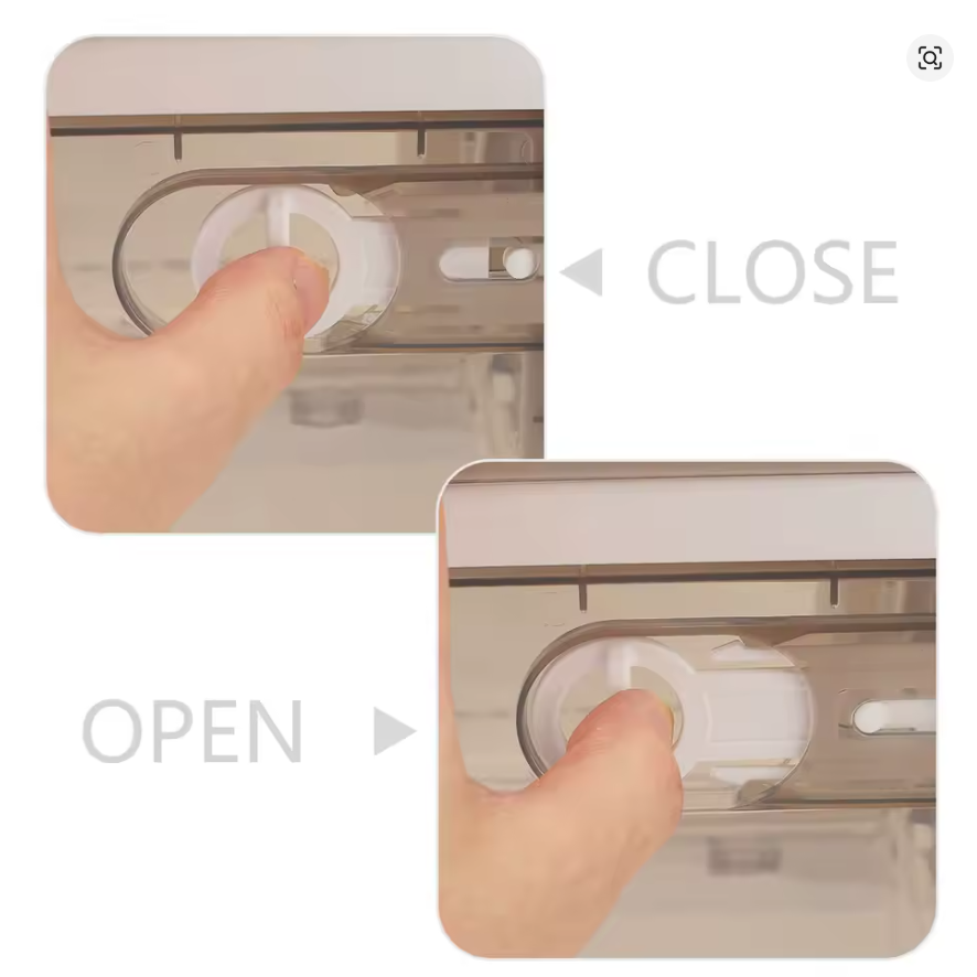 Foldable Clear Storage Box with Wheels – Large Capacity, Stackable & Easy-Move Organiser