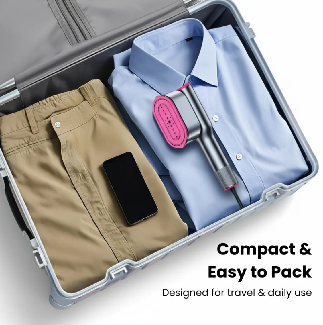 Dr.Flash™ SteamerPro 5-in-1 Steamer & Iron